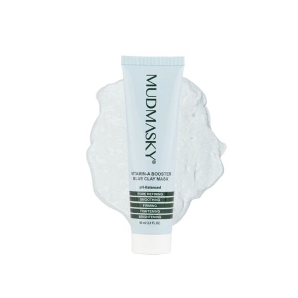 Mudmasky PH Balanced Firming Pore Refining & Brightening Vitamin-A Booster Blue - Picture 1 of 5